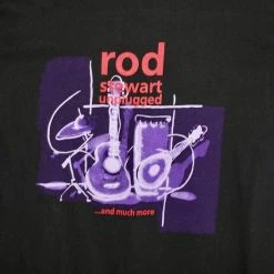 Wholesale 🌟 Vintage Rod Stewart Unplugged 👕 Shirt 💯 7 Vintage Rod Stewart Unplugged Shirt