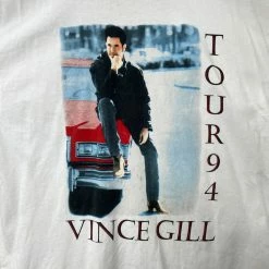 Vintage Vince Gill Tour Tee $20 OR LESS!