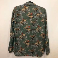 Vintage Western Cowboy Button Up Shirt