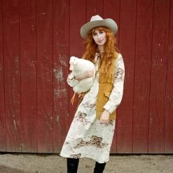 Vintage Western Suede Fringe Vest