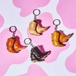 Misc. $20 OR LESS! Western Cowboy Boots Keychain