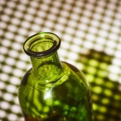 Misc. $10 Or Less Wide Glass Bottle Bud Vase
