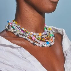 Misc. Sale Yin Yang Pearl Beaded Necklace