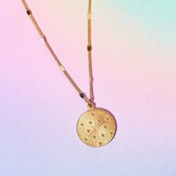 Best Pirce β¨ Misc. Zodiac Medallion Necklace π― 18 Misc. Zodiac Medallion Necklace