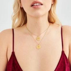 Best Pirce β¨ Misc. Zodiac Medallion Necklace π― 21 Misc. Zodiac Medallion Necklace