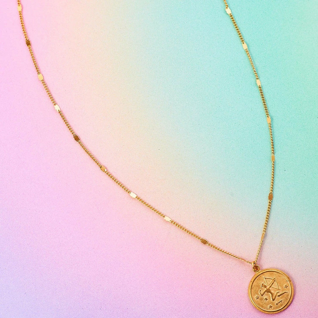 Best Pirce β¨ Misc. Zodiac Medallion Necklace π― 7 Misc. Zodiac Medallion Necklace