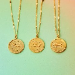 Best Pirce β¨ Misc. Zodiac Medallion Necklace π― 20 Misc. Zodiac Medallion Necklace